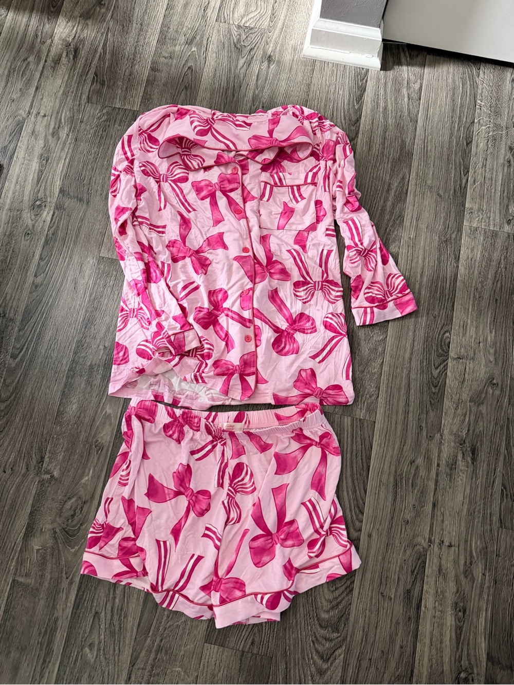 In My Sundays Pajamas - pajama set - long sleeve top and shorts